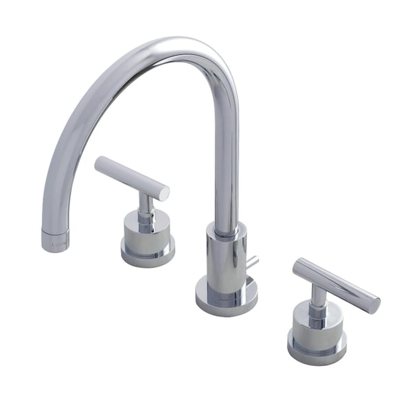 KS8921CML 8" Widespread Bathroom Faucet, Polished Chrome